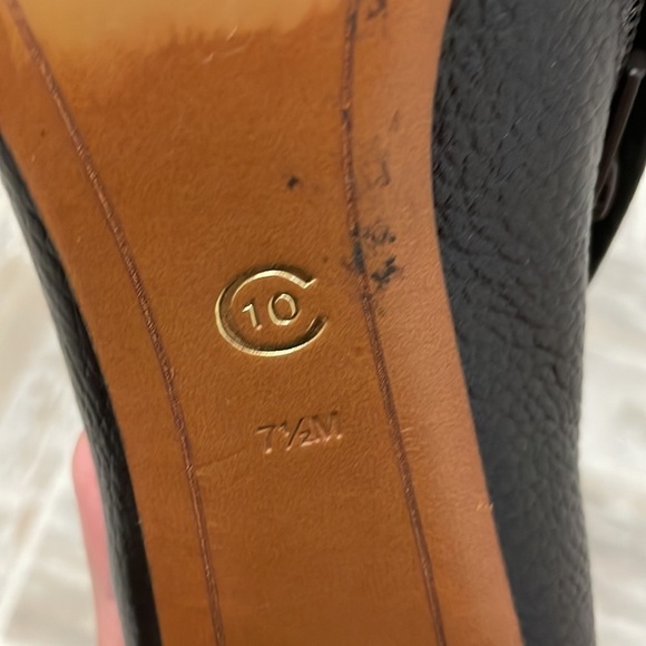 10 Crosby Derek Lam Sapphire Black Leather Ankle Boots - Picture 6 of 11